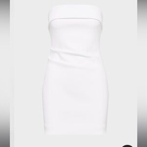 Babaton eyecatcher dress mini in white